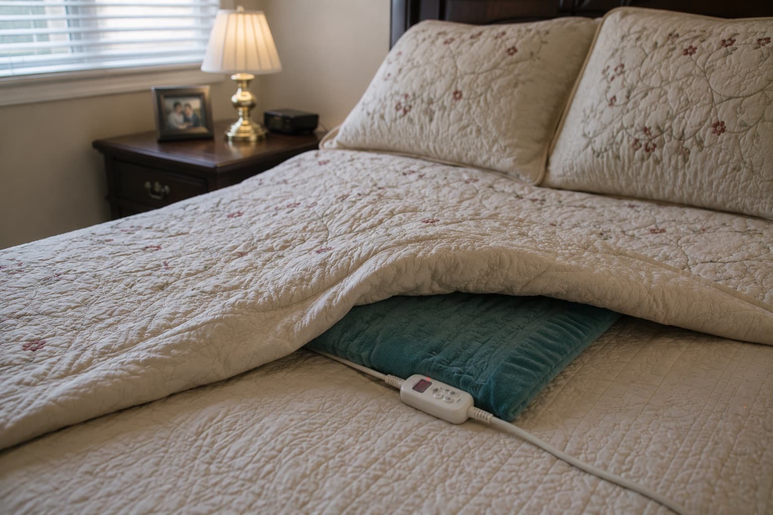 Heating pad safety hazard in the bedroom