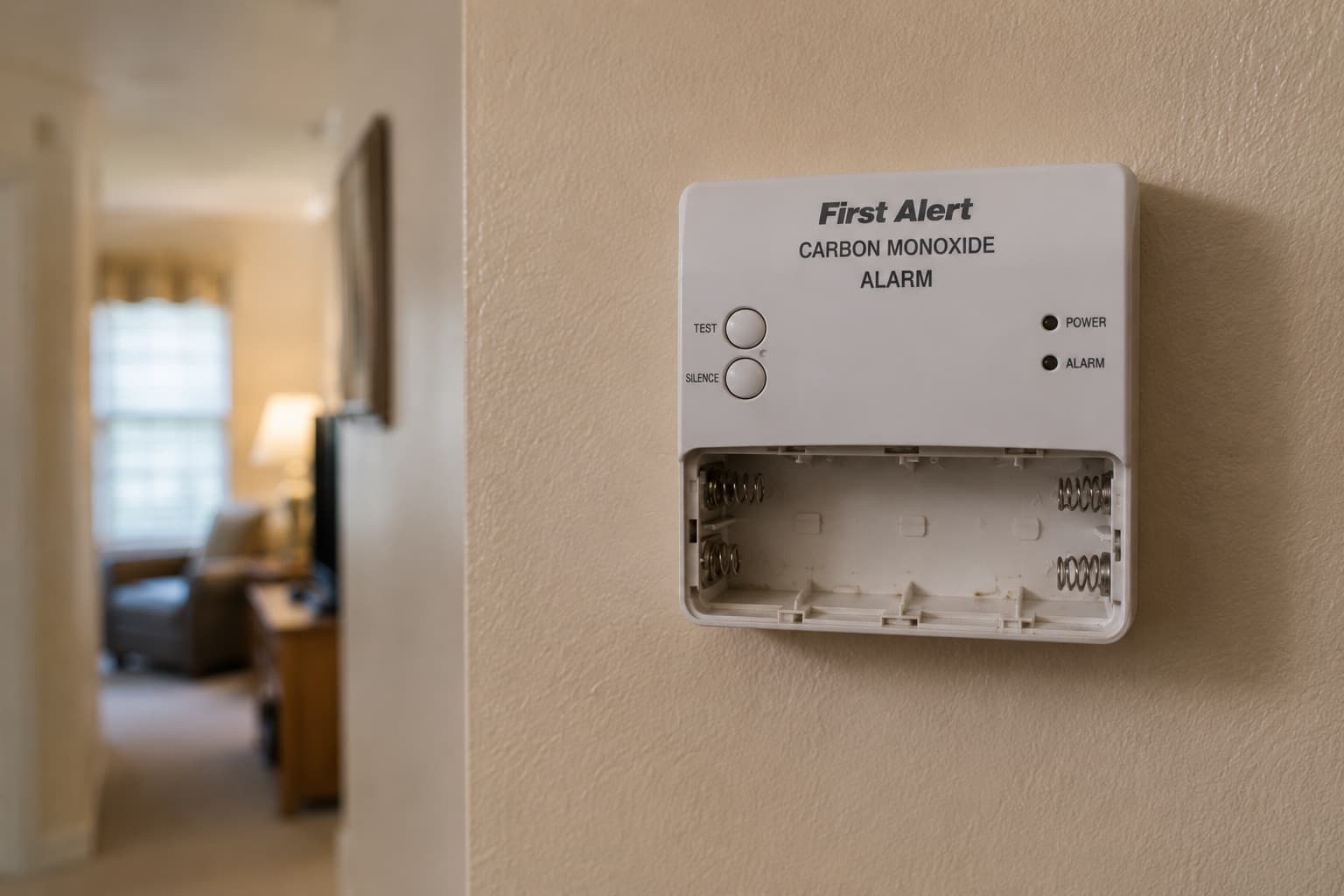 Carbon monoxide hazard in the home