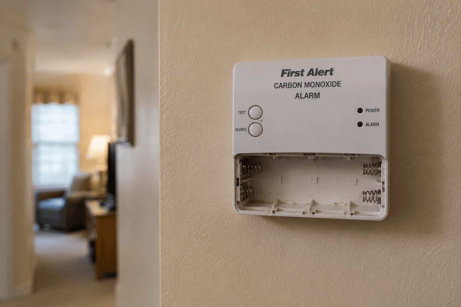 Carbon monoxide hazard in the home