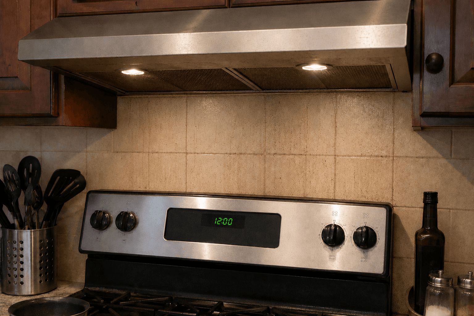 Ventilation or exhaust fan issue in the kitchen
