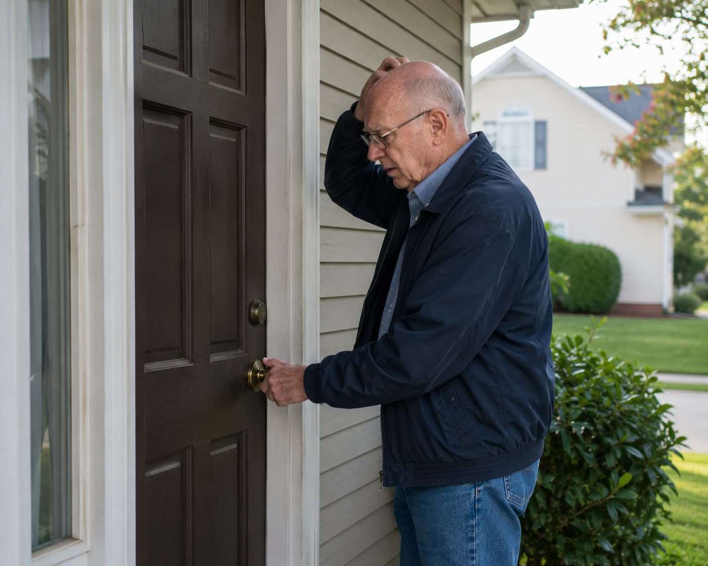 Forgot key or locked out safety scenario