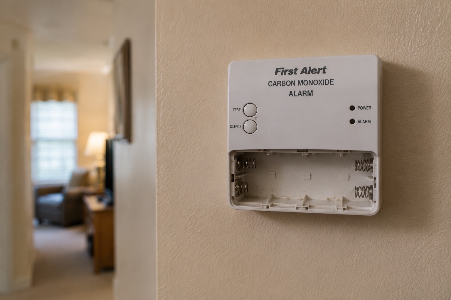 Carbon monoxide hazard in the home