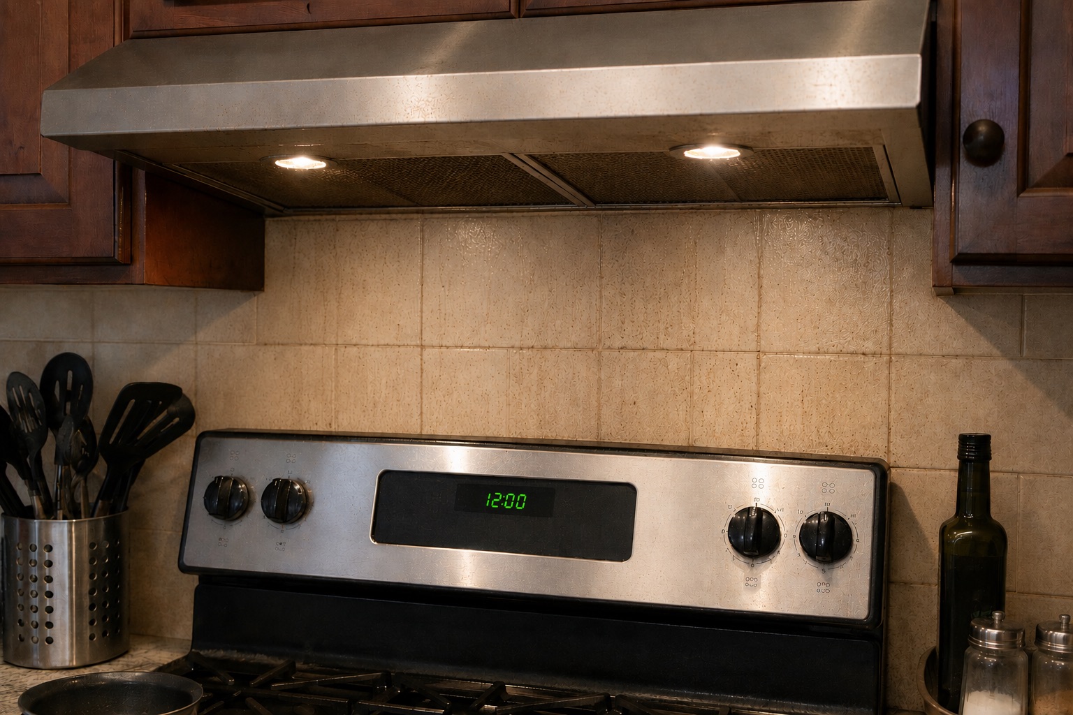 Ventilation or exhaust fan issue in the kitchen